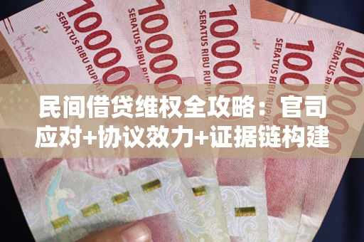 济南民间借贷维权全攻略：官司应对+协议效力+证据链构建指南