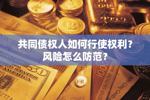 济南共同债权人如何行使权利？风险怎么防范？