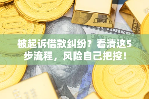 济南被起诉借款纠纷？看清这5步流程，风险自己把控！