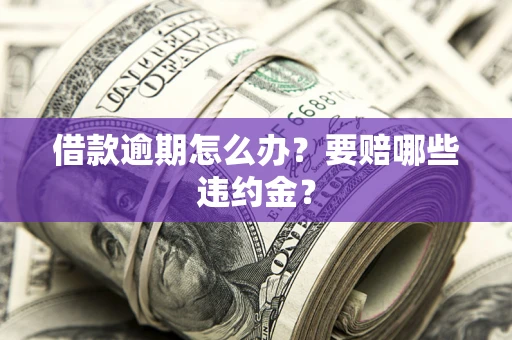 济南借款逾期怎么办？要赔哪些违约金？