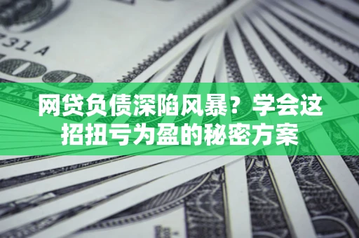 济南网贷负债深陷风暴？学会这招扭亏为盈的秘密方案